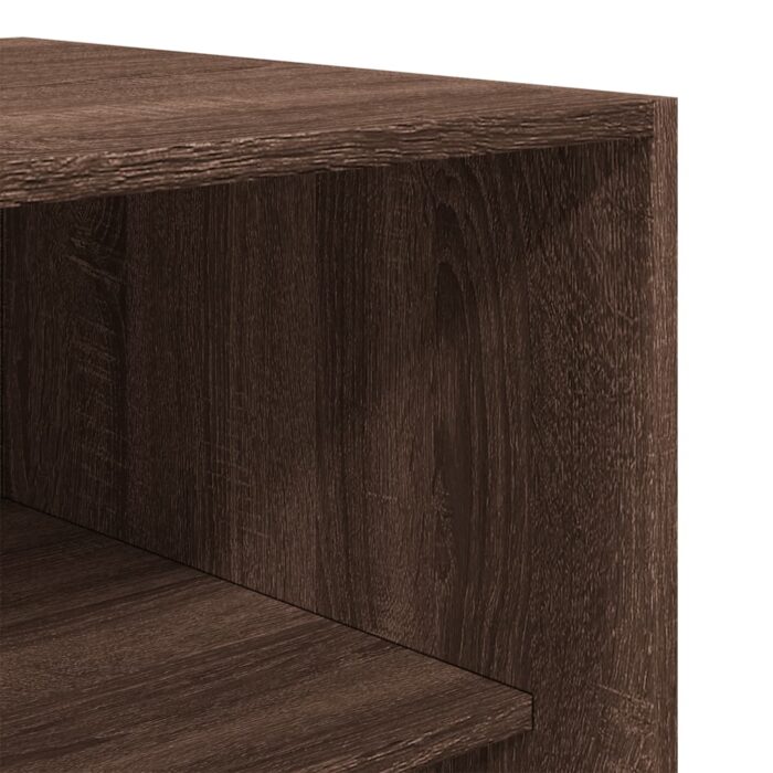 Garde-robe chêne marron 80x50x200 cm bois d'ingénierie – Image 5