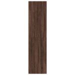 Garde-robe chêne marron 30x50x200 cm bois d'ingénierie – Image 3