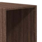 Garde-robe chêne marron 30x50x200 cm bois d'ingénierie – Image 5