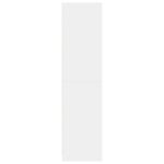 Garde-robe Blanc 50x50x200 cm Bois d'ingénierie – Image 3