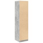 Garde-robe Gris béton 50 x 50 x 200 cm Aggloméré – Image 4