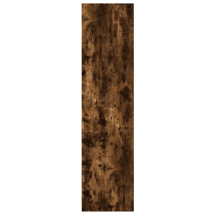 Garde-robe chêne fumé 50x50x200 cm bois d'ingénierie – Image 3