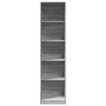 Garde-robe gris sonoma 50x50x200 cm bois d'ingénierie – Image 2