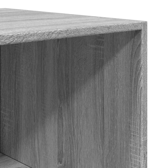 Garde-robe gris sonoma 50x50x200 cm bois d'ingénierie – Image 5