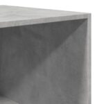 Garde-robe Gris béton 100x50x200 cm Aggloméré – Image 5