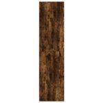 Garde-robe chêne fumé 100x50x200 cm bois d'ingénierie – Image 3