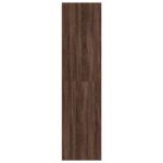 Garde-robe chêne marron 30x50x200 cm bois d'ingénierie – Image 4