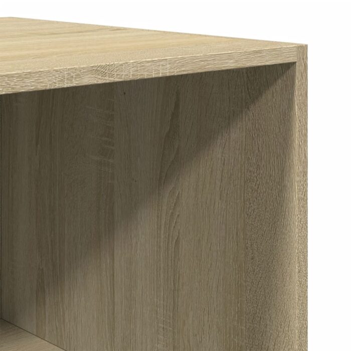 Garde-robe chêne sonoma 80x50x200 cm bois d'ingénierie – Image 6