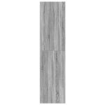 Garde-robe sonoma gris 80x50x200 cm bois d'ingénierie – Image 3