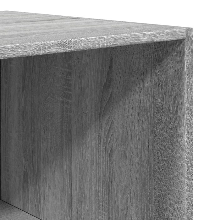 Garde-robe sonoma gris 80x50x200 cm bois d'ingénierie – Image 6