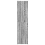 Garde-robe sonoma gris 100x50x200 cm bois d'ingénierie – Image 3