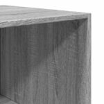 Garde-robe sonoma gris 100x50x200 cm bois d'ingénierie – Image 6