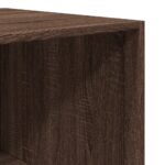 Garde-robe chêne marron 100x50x200 cm bois d'ingénierie – Image 6