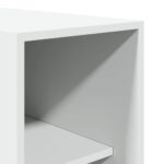 Garde-robe Blanc 30x50x200 cm Bois d'ingénierie – Image 5