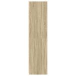 Garde-robe chêne sonoma 30x50x200 cm bois d'ingénierie – Image 3