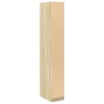 Garde-robe chêne sonoma 30x50x200 cm bois d'ingénierie – Image 4