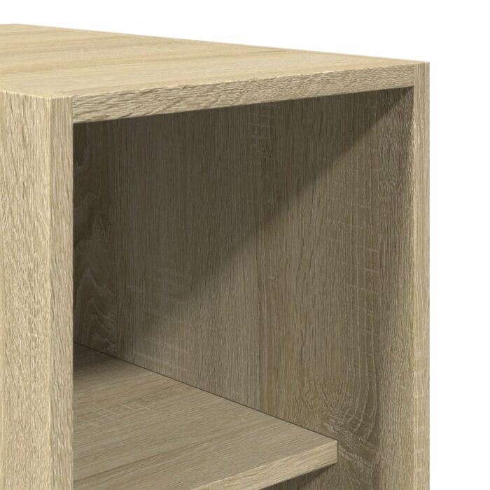 Garde-robe chêne sonoma 30x50x200 cm bois d'ingénierie – Image 5