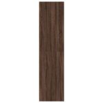 Garde-robe chêne marron 30x50x200 cm bois d'ingénierie – Image 3