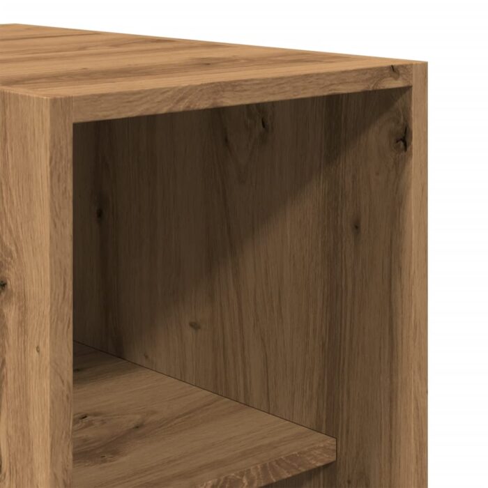 Garde-robe chêne artisanal 30x50x200 cm bois d'ingénierie – Image 5