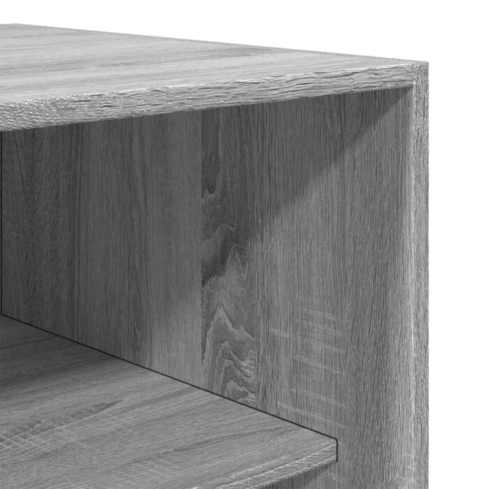 Garde-robe sonoma gris 80x50x200 cm bois d'ingénierie – Image 5