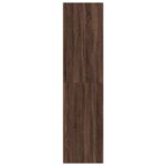Garde-robe chêne marron 100x50x200 cm bois d'ingénierie – Image 3