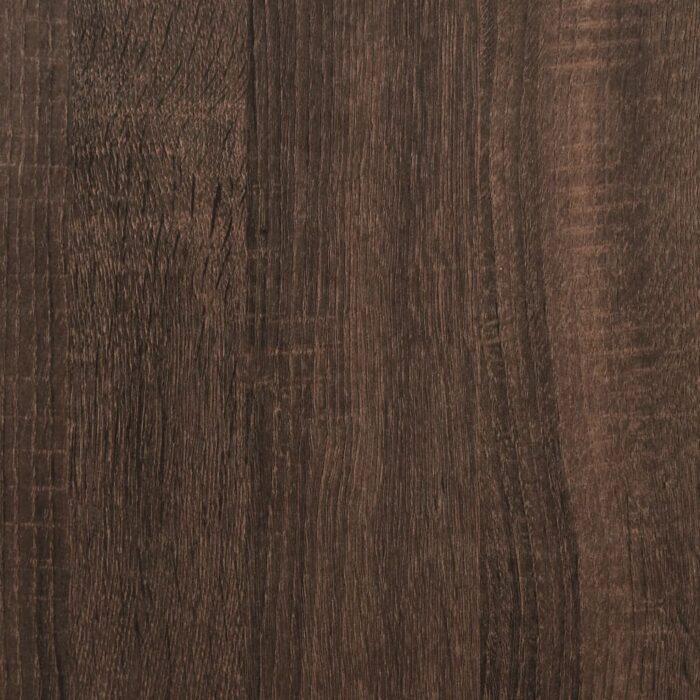 Garde-robe chêne marron 100x50x200 cm bois d'ingénierie – Image 6