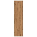 Garde-robe chêne artisanal 100x50x200 cm bois d'ingénierie – Image 3