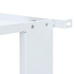 Double socle pour machine à laver avec tiroirs blanc – Image 7