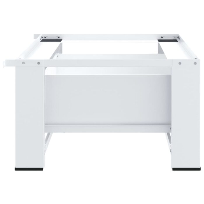 Socle pour machine à laver avec tiroir Blanc – Image 4