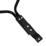 Rouleau à gazon de jardin et colliers d'aérateur noir 63 L fer – Image 6