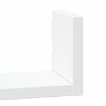 Étagères murales 3 pcs blanc bois d'ingénierie – Image 5