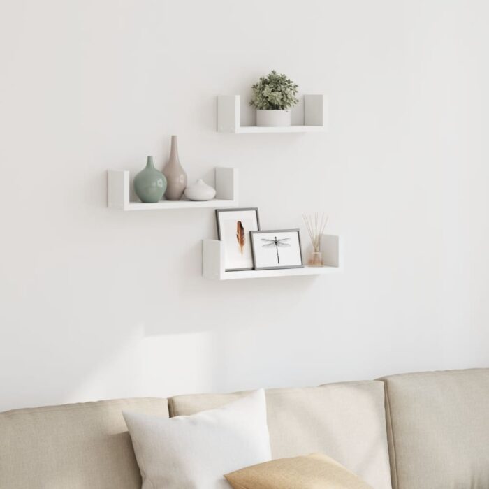 VXL8721158361738_m_en_hd_1.jpg Étagères murales 3 pcs blanc bois d'ingénierie – Image 1