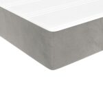 Matelas à ressorts ensachés pour enfants 80x160 cm velours – Image 3