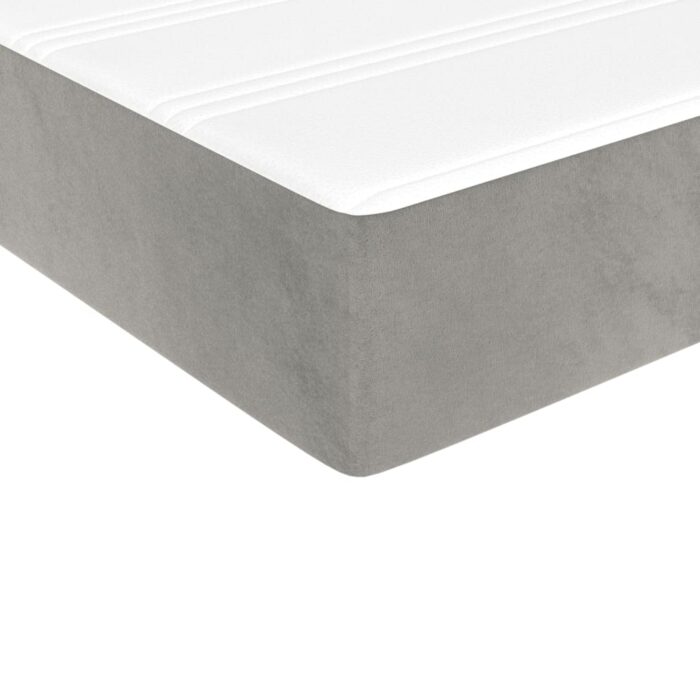 Matelas à ressorts ensachés pour enfants 80x160 cm velours – Image 3