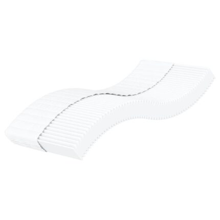 Matelas en mousse pour enfants blanc 80x160 cm dureté H2 H3