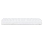 Matelas en mousse pour enfants blanc 80x160 cm dureté H2 H3 – Image 3