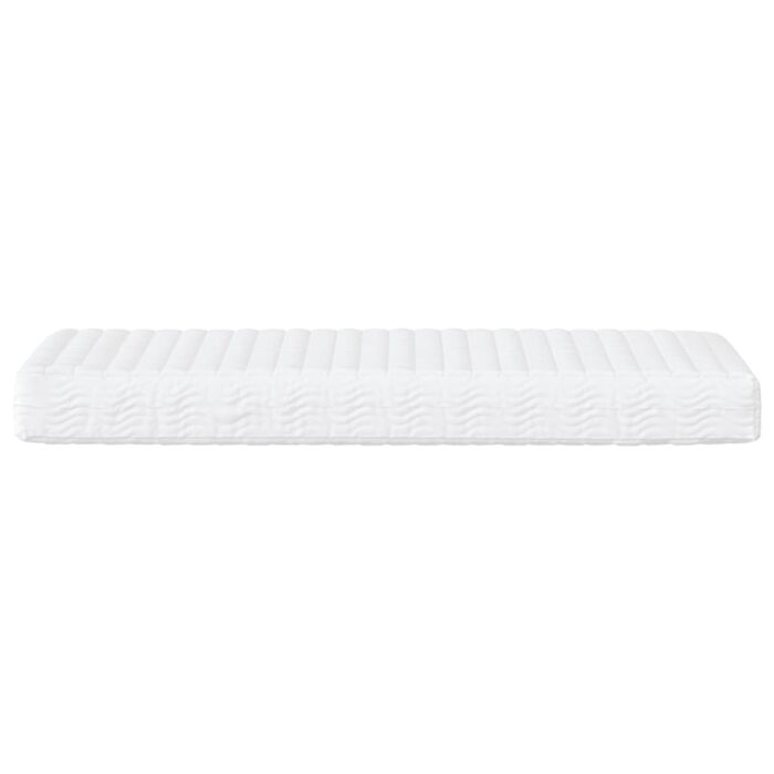 Matelas en mousse pour enfants blanc 80x160 cm dureté H2 H3 – Image 3
