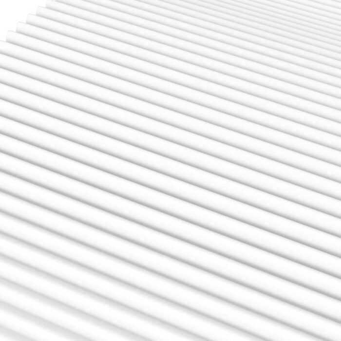 Matelas en mousse pour enfants blanc 80x160 cm dureté H2 H3 – Image 5