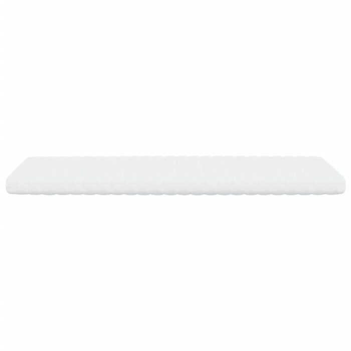 Matelas en mousse enfants blanc 80x160 cm 7 zones dureté 20 ILD – Image 3