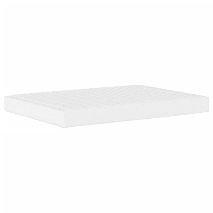 Matelas en mousse blanc 120x210 cm dureté H2 H3 – Image 2