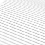Matelas en mousse blanc 120x210 cm dureté H2 H3 – Image 4