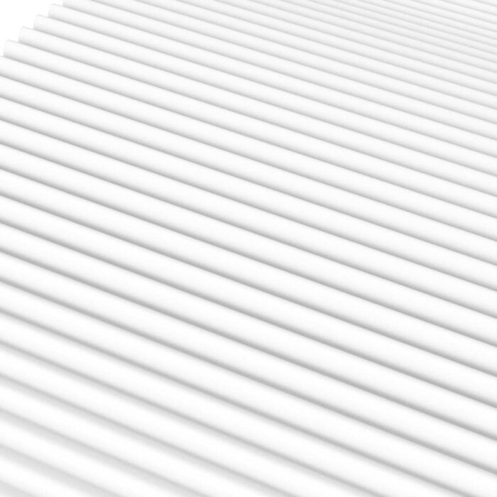 Matelas en mousse blanc 120x210 cm dureté H2 H3 – Image 4