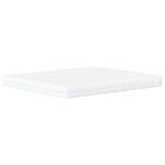 Matelas en mousse blanc 180x210 cm dureté H2 H3 – Image 2