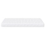 Matelas en mousse blanc 180x210 cm dureté H2 H3 – Image 3