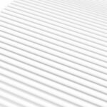 Matelas en mousse blanc 180x210 cm dureté H2 H3 – Image 4