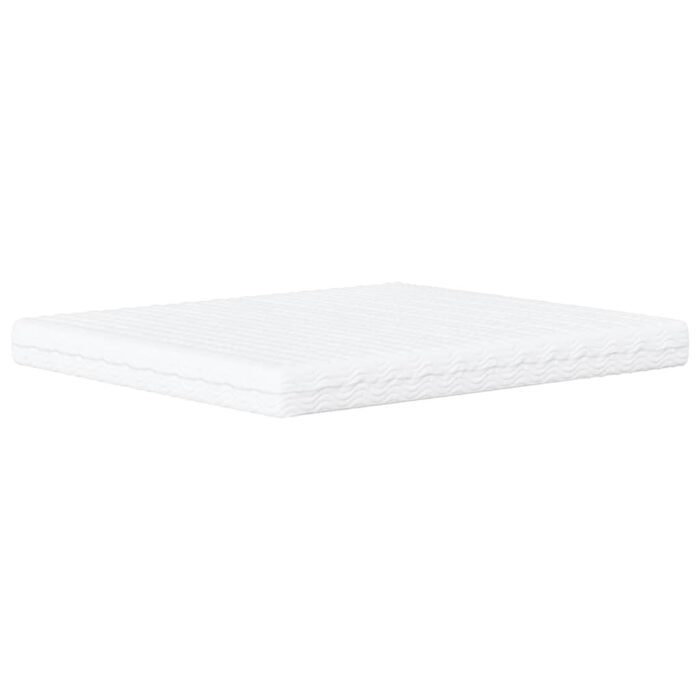 Matelas en mousse blanc 200x210 cm dureté H2 H3 – Image 2