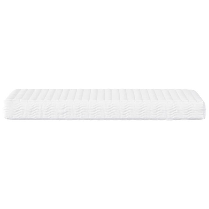 Matelas en mousse blanc 80x220 cm dureté H2 H3 – Image 3