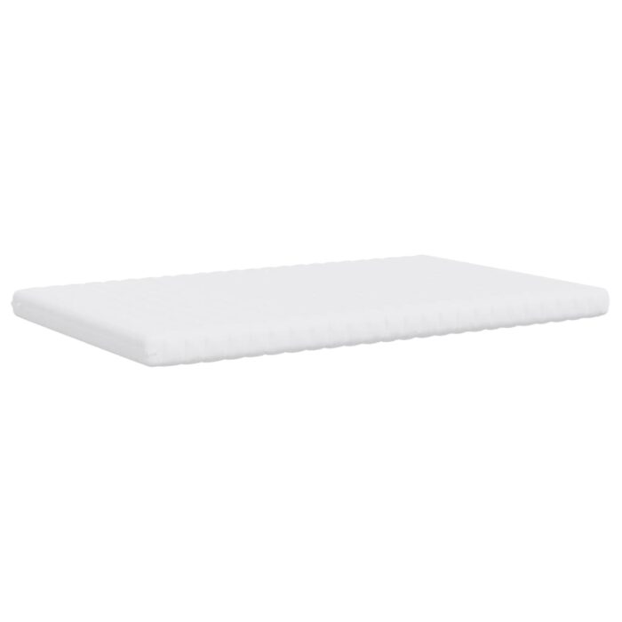Matelas en mousse blanc 120x210 cm 7 zones dureté 20 ILD – Image 2