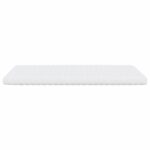 Matelas en mousse blanc 120x210 cm 7 zones dureté 20 ILD – Image 3