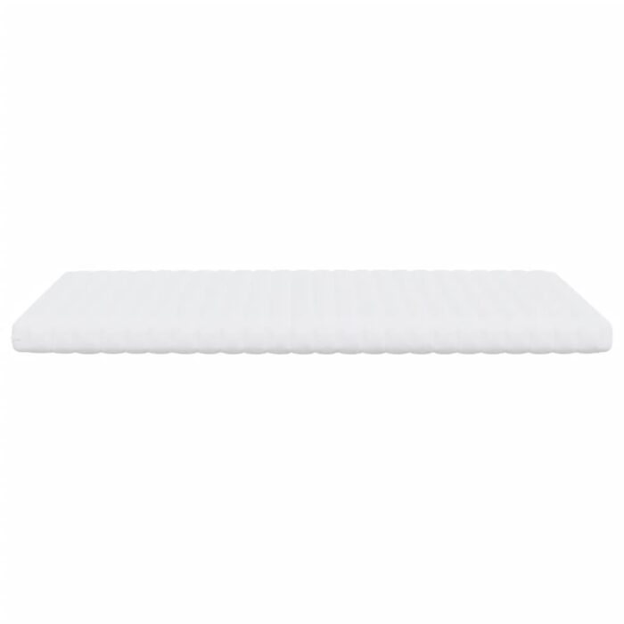 Matelas en mousse blanc 120x210 cm 7 zones dureté 20 ILD – Image 3